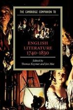 The Cambridge Companion to English Literature, 1740-1830