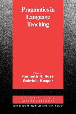 Pragmatics in Language Teaching - cover