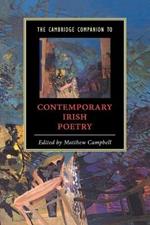 The Cambridge Companion to Contemporary Irish Poetry