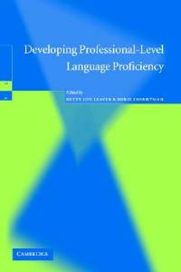 Developing Professional-Level Language Proficiency - cover