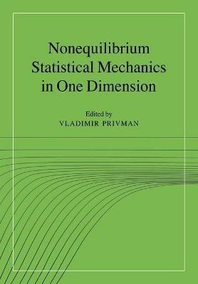 Nonequilibrium Statistical Mechanics in One Dimension - cover