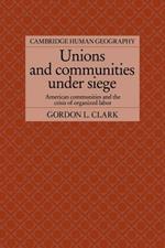 Unions and Communities under Siege: American Communities and the Crisis of Organized Labor