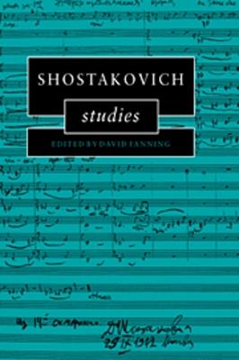 Shostakovich Studies - cover
