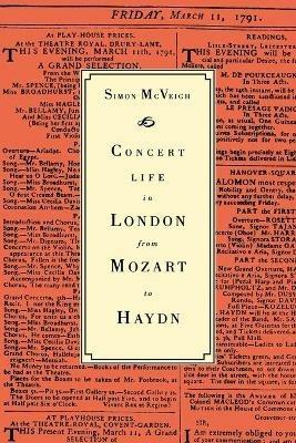 Concert Life in London from Mozart to Haydn - Simon McVeigh - cover
