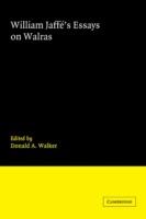 William Jaffe's Essays on Walras - cover