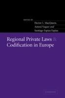 Regional Private Laws and Codification in Europe - cover