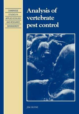 Analysis of Vertebrate Pest Control - Jim Hone - cover