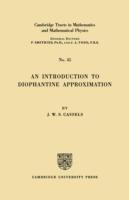 Diophant Approx - J. W. S. Cassels - cover