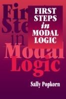 First Steps in Modal Logic - Sally Popkorn - cover