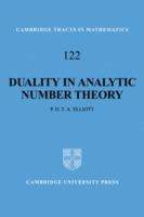Duality in Analytic Number Theory - Peter D. T. A. Elliott - cover