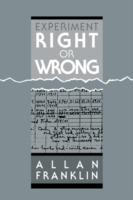 Experiment, Right or Wrong - Allan Franklin - cover