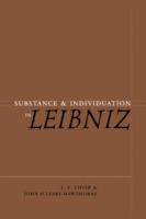 Substance and Individuation in Leibniz - J. A. Cover,John O'Leary-Hawthorne - cover