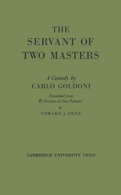 The Servant of Two Masters - Carlo Goldoni - cover