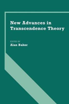 New Advances in Transcendence Theory - cover