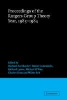 Proceedings of the Rutgers Group Theory Year, 1983–1984 - cover