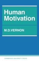 Human Motivation - M. D. Vernon - cover