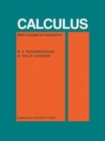 Calculus: Basic Concepts and Applications - R. A. Rosenbaum,G. P. Johnson - cover