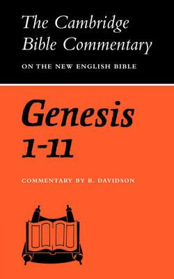 Genesis 1-11 - Robert Davidson - cover