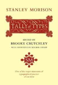 A Tally of Types - Stanley Morison - cover