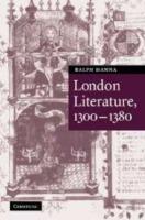 London Literature, 1300-1380 - Ralph Hanna - cover