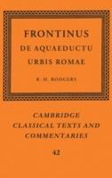 Frontinus: De Aquaeductu Urbis Romae - Frontinus - cover