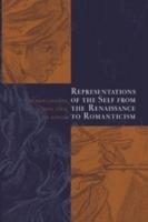 Representations of the Self from the Renaissance to Romanticism - cover