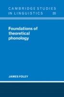 Foundations of Theoretical Phonology