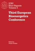 Third European Bioenergetics Conference - cover