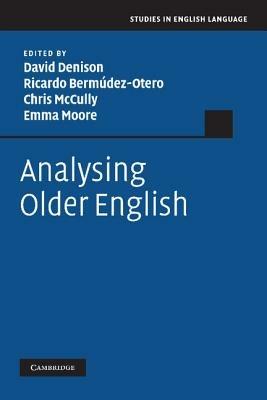 Analysing Older English - cover