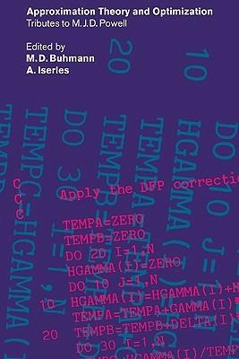 Approximation Theory and Optimization: Tributes to M. J. D. Powell - cover