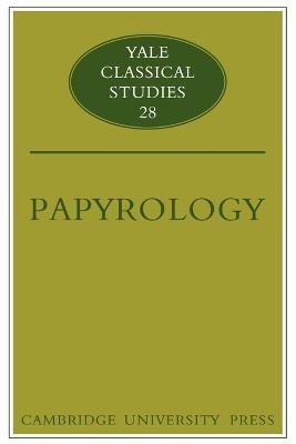 Papyrology - Naphtali Lewis - cover