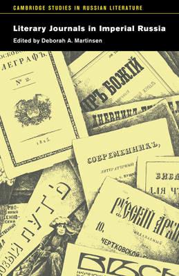 Literary Journals in Imperial Russia - cover
