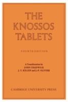The Knossos Tablets - John Chadwick,J. T. Killen,J. P. Olivier - cover