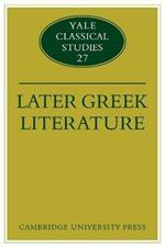 Later Greek Literature