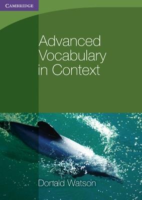 Advanced Vocabulary in Context - Donald Watson - cover