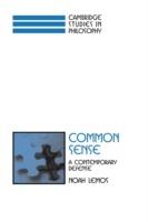 Common Sense: A Contemporary Defense - Noah Lemos - cover