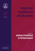 Origin and Evolution of the Elements - cover