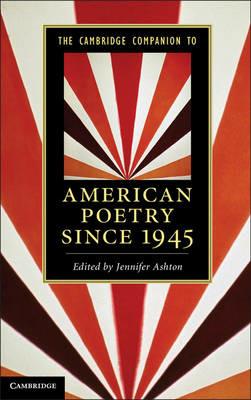 The Cambridge Companion to American Poetry since 1945 - cover