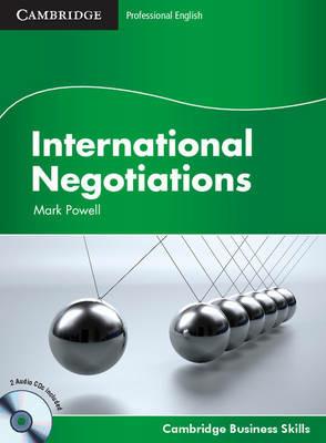 International Negotiations Student's Book with Audio CDs (2) - Mark Powell - cover