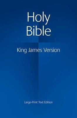 KJV Large Print Text Bible, KJ650:T - cover