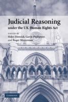 Judicial Reasoning under the UK Human Rights Act - cover