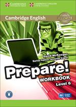 Cambridge English Prepare! Level 6 Workbook with Audio