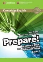 Cambridge English Prepare! Level 7 Teacher's Book with DVD and Teacher's Resources Online - Louis Rogers - cover