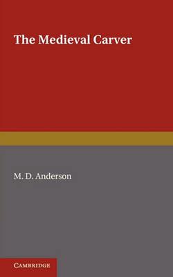 The Medieval Carver - M. D. Anderson - cover