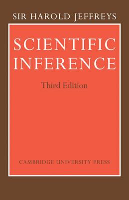 Scientific Inference - Harold Jeffreys - cover