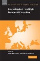 Precontractual Liability in European Private Law - cover