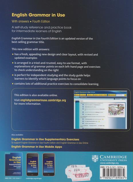  English grammar in use. With answers. Per le Scuole superiori. Con espansione online - 2