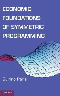 Economic Foundations of Symmetric Programming - Quirino Paris - cover