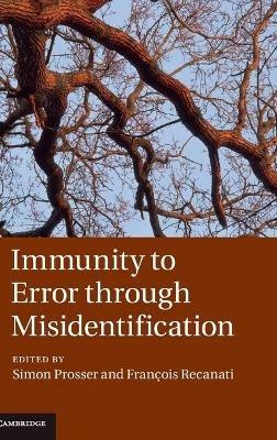 Immunity to Error through Misidentification: New Essays - cover
