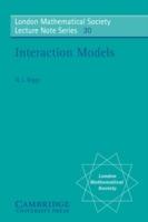 Interaction Models - Norman L. Biggs - cover
